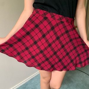 Plaid Skater Skirt!